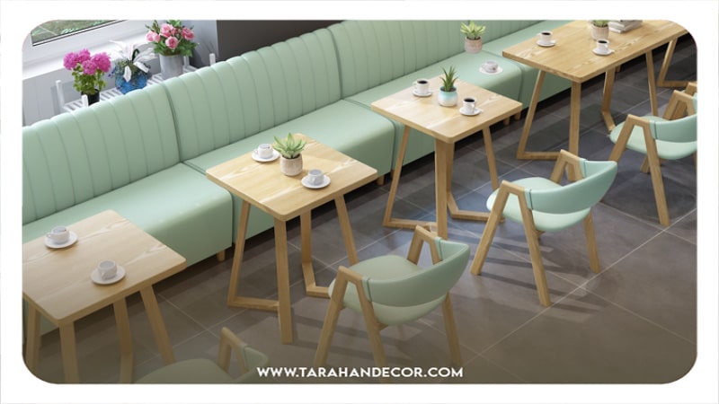 نقش-برجسته-طراحی-داخلی-فست-فود-چوبی