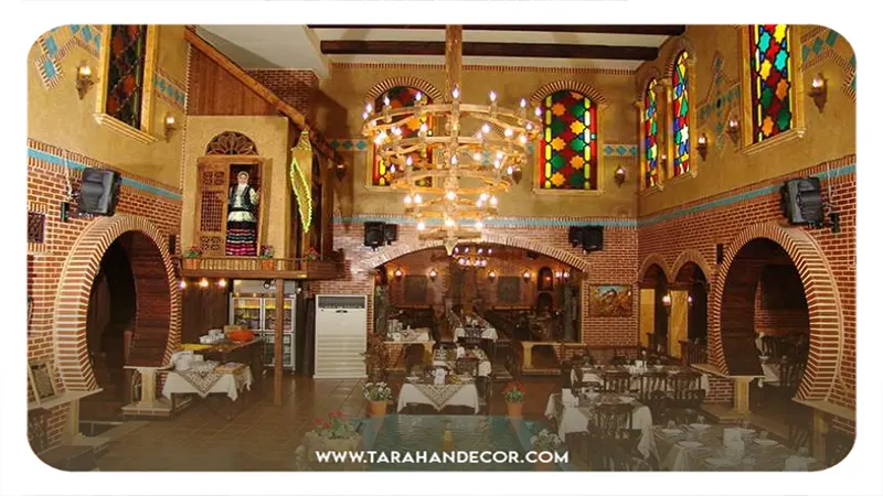 مبلمان با جزئیات سنتی و خطوط مدرن