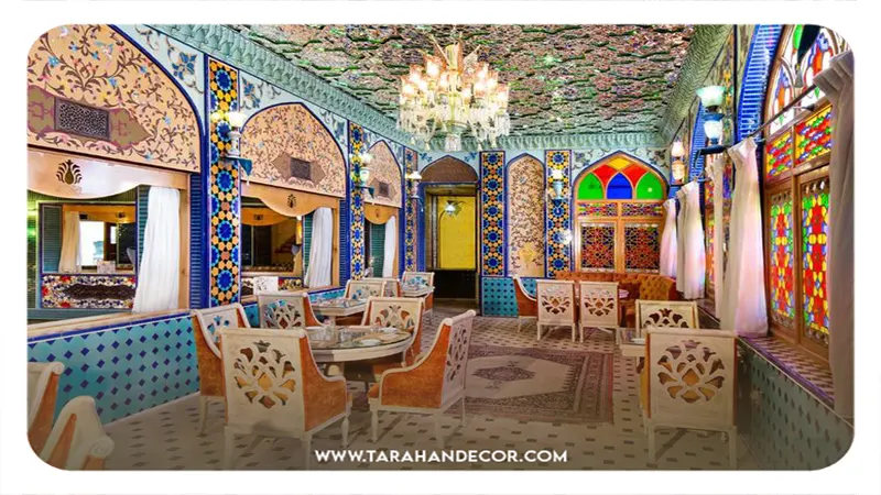 استفاده از رنگهای سنتی با رنگ مدرن