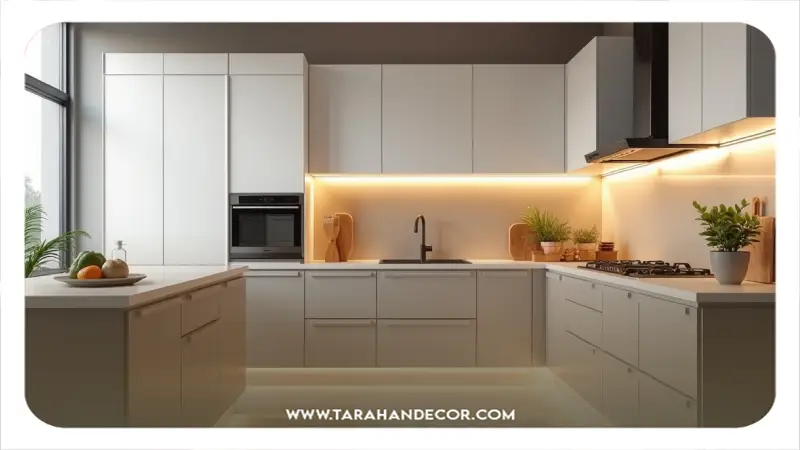 نورپردازی کابینت ها