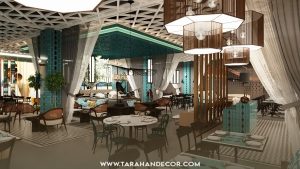 طراحی دکوراسیون فست فود